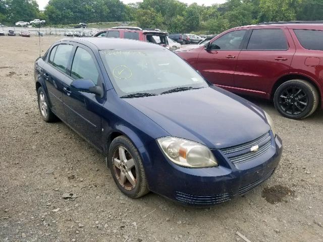 1G1AT58H897292190 - 2009 CHEVROLET COBALT LT BLUE photo 1