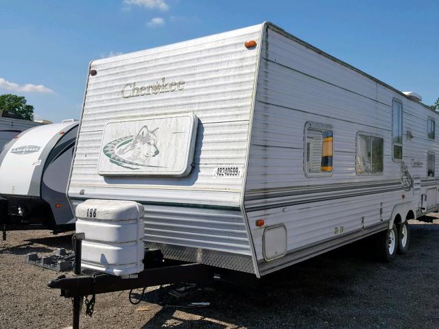 4X4TCKF232K08C415 - 2002 WILDWOOD CHEROKEE WHITE photo 3