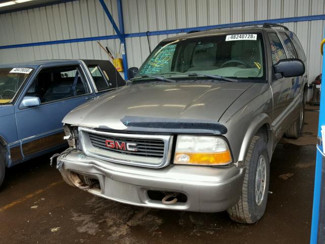 1GKDT13W7Y2138377 - 2000 GMC JIMMY / EN TAN photo 2