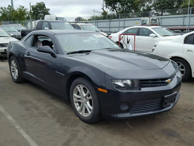 2G1FA1E30E9149675 - 2014 CHEVROLET CAMARO LS BLACK photo 1