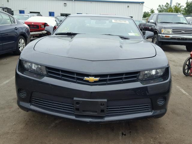 2G1FA1E30E9149675 - 2014 CHEVROLET CAMARO LS BLACK photo 9