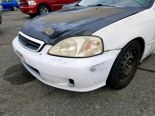 1HGEJ8146TL008689 - 1996 HONDA CIVIC EX WHITE photo 9