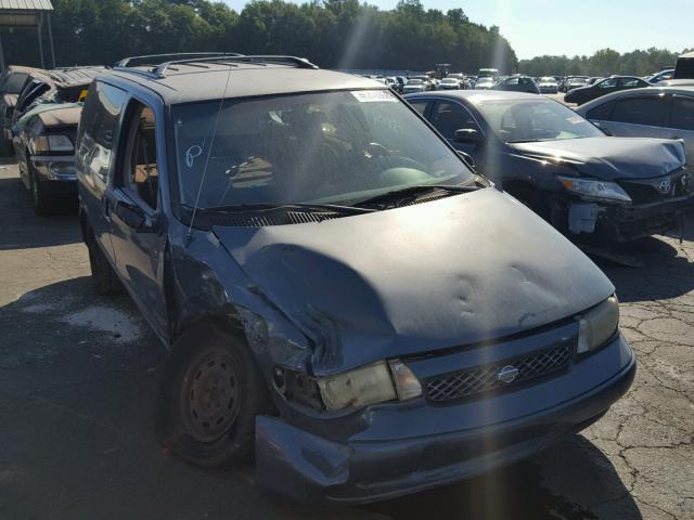 4N2DN1118VD803894 - 1997 NISSAN QUEST XE BLUE photo 1