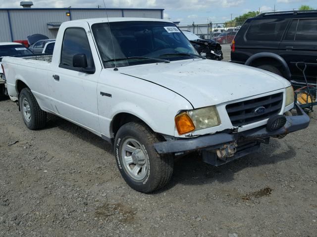 1FTYR10D83PB75125 - 2003 FORD RANGER WHITE photo 1