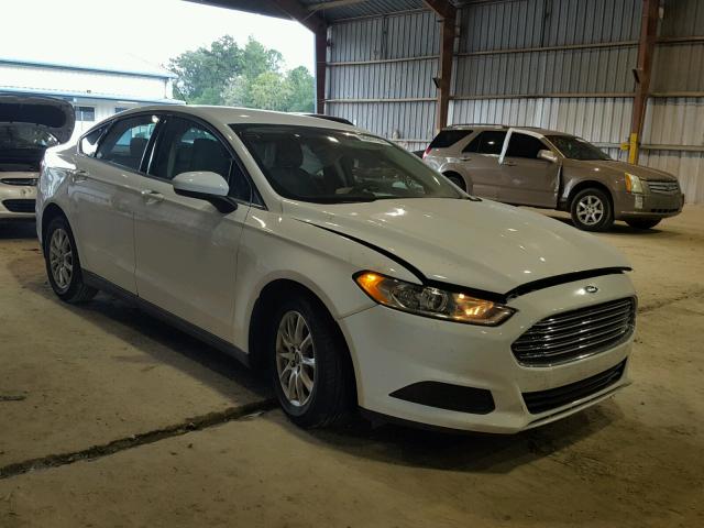 3FA6P0G71GR169565 - 2016 FORD FUSION S WHITE photo 1