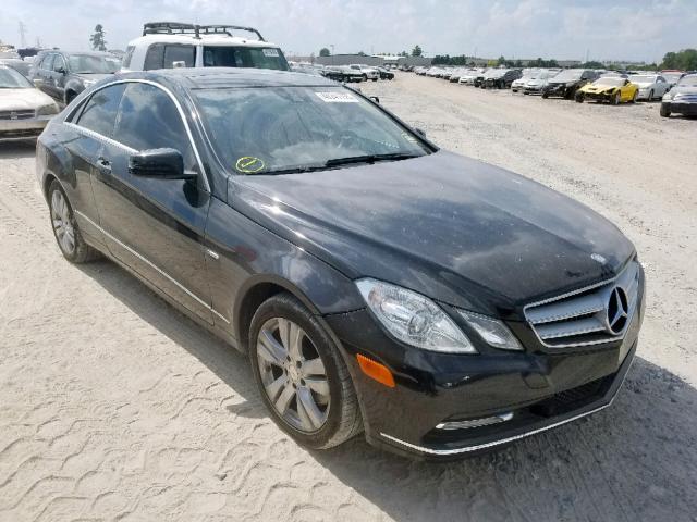 WDDKJ5KB5CF135256 - 2012 MERCEDES-BENZ E 350 BLACK photo 1