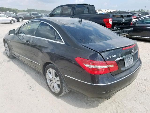 WDDKJ5KB5CF135256 - 2012 MERCEDES-BENZ E 350 BLACK photo 3