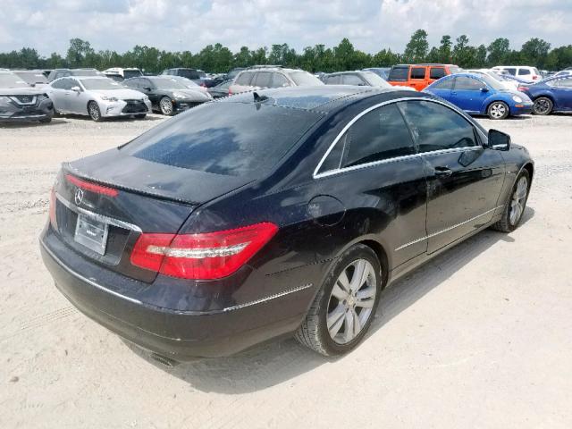 WDDKJ5KB5CF135256 - 2012 MERCEDES-BENZ E 350 BLACK photo 4