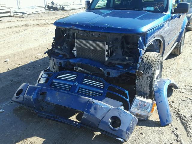 1D4PU5GK8AW112652 - 2010 DODGE NITRO SXT BLUE photo 9