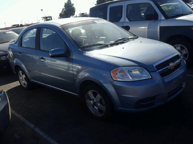 KL1TD56658B063449 - 2008 CHEVROLET AVEO BASE Mavi foto 1