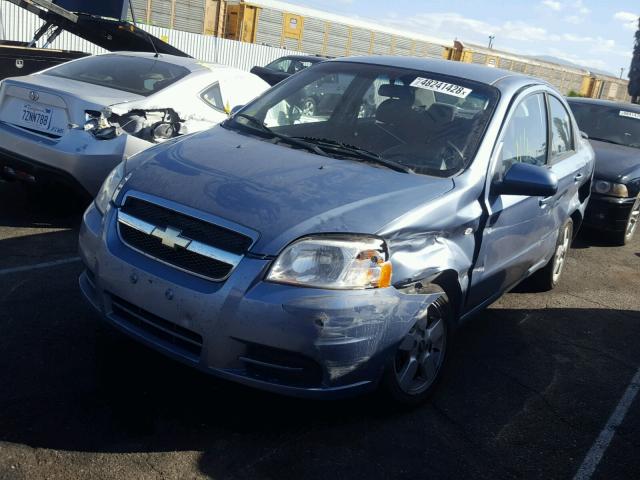KL1TD56658B063449 - 2008 CHEVROLET AVEO BASE Mavi foto 2