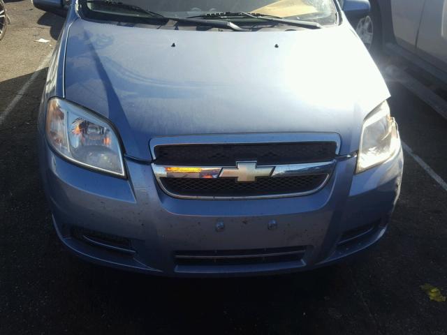 KL1TD56658B063449 - 2008 CHEVROLET AVEO BASE Mavi foto 7