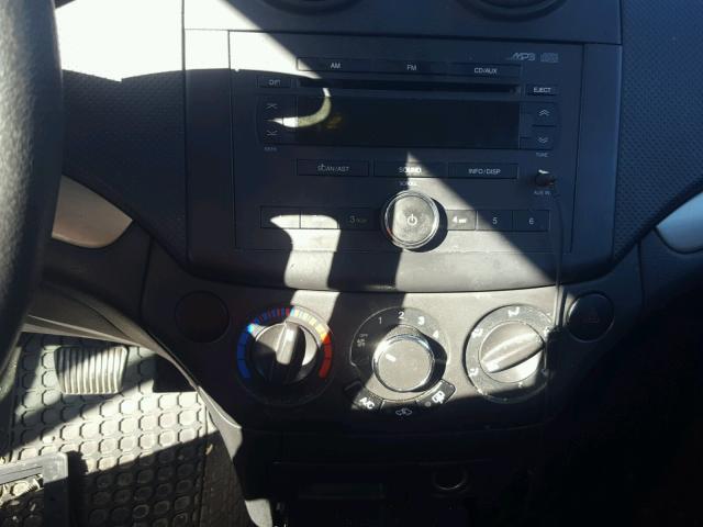 KL1TD56658B063449 - 2008 CHEVROLET AVEO BASE Mavi foto 9