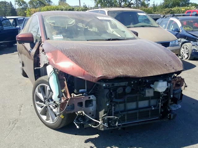 JHMZC5F3XKC001136 - 2019 HONDA CLARITY TO MAROON photo 1