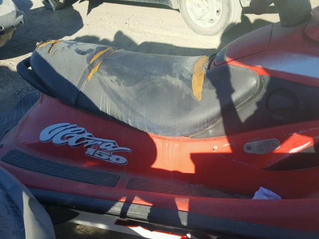 KAW42078J900 - 2000 KAWASAKI JET SKI RED photo 5