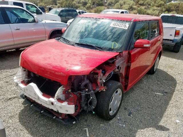JTLZE4FE1DJ046640 - 2013 TOYOTA SCION XB წითელი ფოტო 2