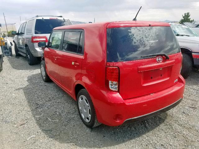 JTLZE4FE1DJ046640 - 2013 TOYOTA SCION XB წითელი ფოტო 3