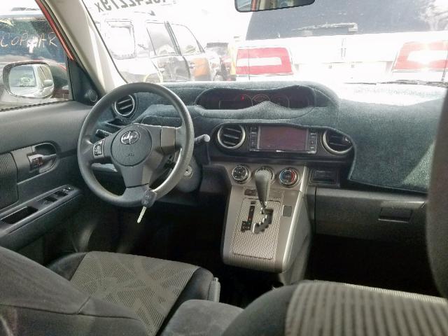 JTLZE4FE1DJ046640 - 2013 TOYOTA SCION XB წითელი ფოტო 9
