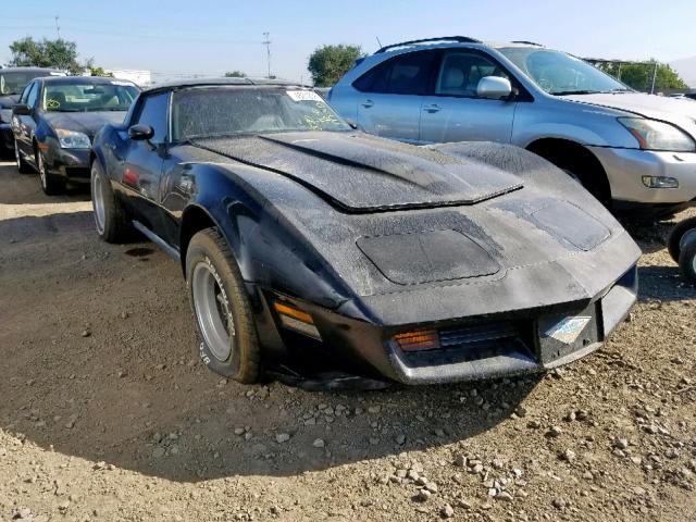 1Z878AS431070 - 1980 CHEVROLET CORVETTE BLACK photo 1