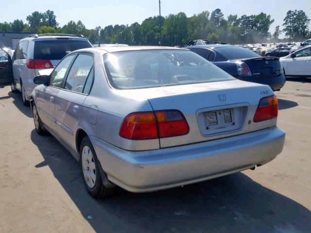 2HGEJ6611XH562938 - 1999 HONDA CIVIC BASE Gümüş foto 3