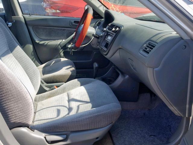 2HGEJ6611XH562938 - 1999 HONDA CIVIC BASE Gümüş foto 5