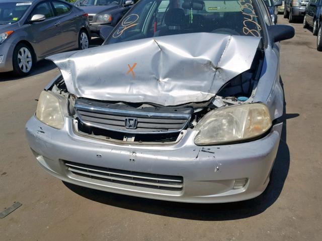 2HGEJ6611XH562938 - 1999 HONDA CIVIC BASE Gümüş foto 9