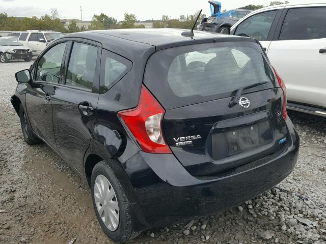 3N1CE2CP7GL380358 - 2016 NISSAN VERSA NOTE BLACK photo 3