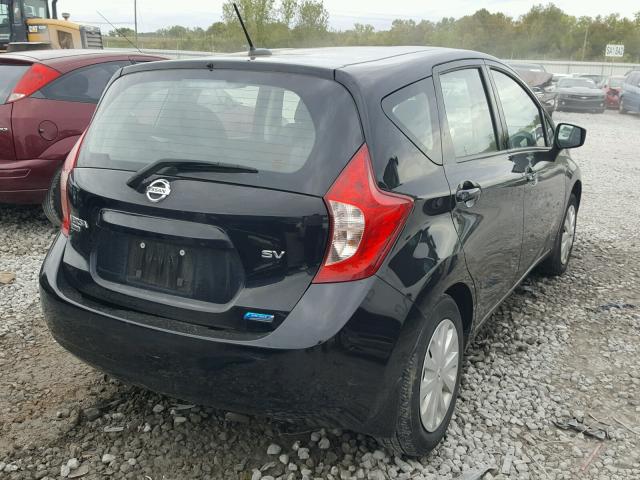 3N1CE2CP7GL380358 - 2016 NISSAN VERSA NOTE BLACK photo 4