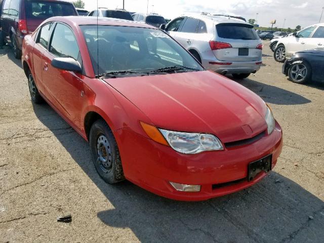 1G8AV12F04Z106814 - 2004 SATURN ION LEVEL RED photo 1