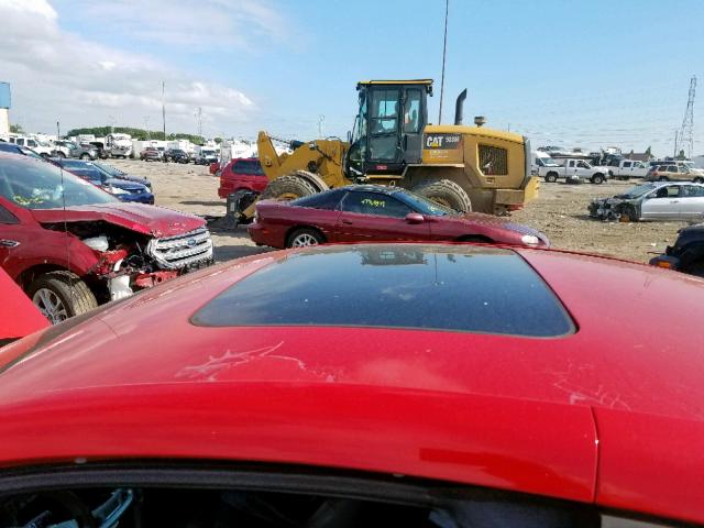 1G8AV12F04Z106814 - 2004 SATURN ION LEVEL RED photo 9