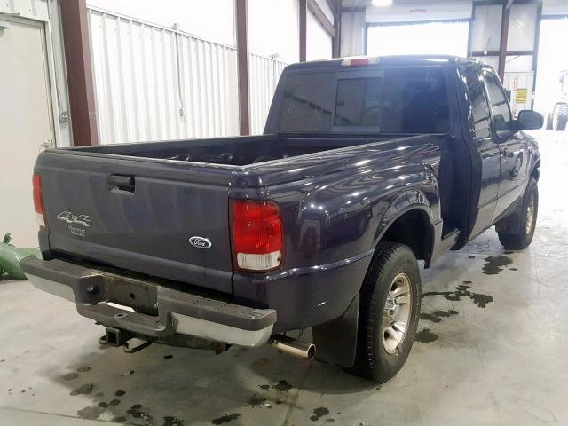 1FTZR15X1YTA84459 - 2000 FORD RANGER SUP BLUE photo 4