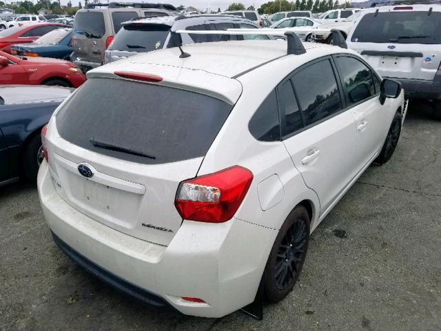 JF1GPAA65D2827558 - 2013 SUBARU IMPREZA WHITE photo 4