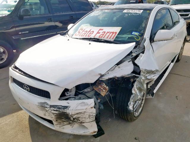 JTKDE177760135036 - 2006 TOYOTA SCION TC თეთრი ფოტო 2