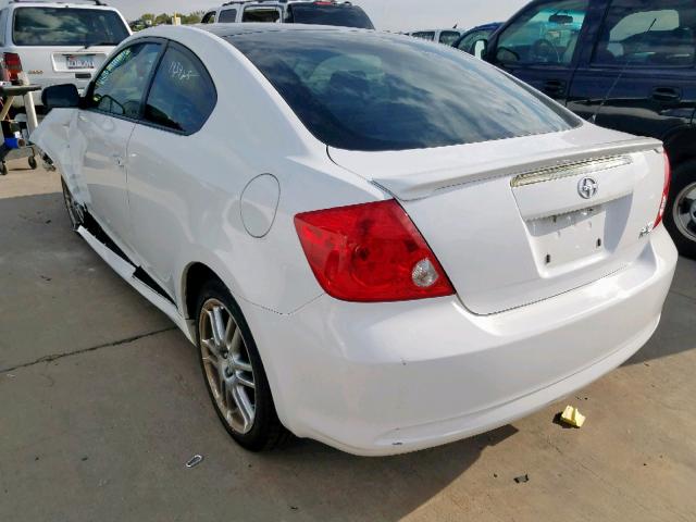 JTKDE177760135036 - 2006 TOYOTA SCION TC თეთრი ფოტო 3
