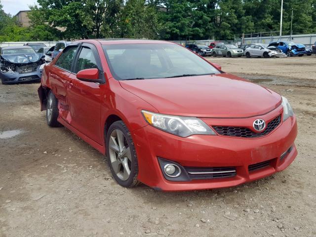 4T1BF1FK0CU627179 - 2012 TOYOTA CAMRY BASE RED photo 1