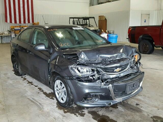 1G1JB5SH8H4161675 - 2017 CHEVROLET SONIC LS 石墨色 照片 1