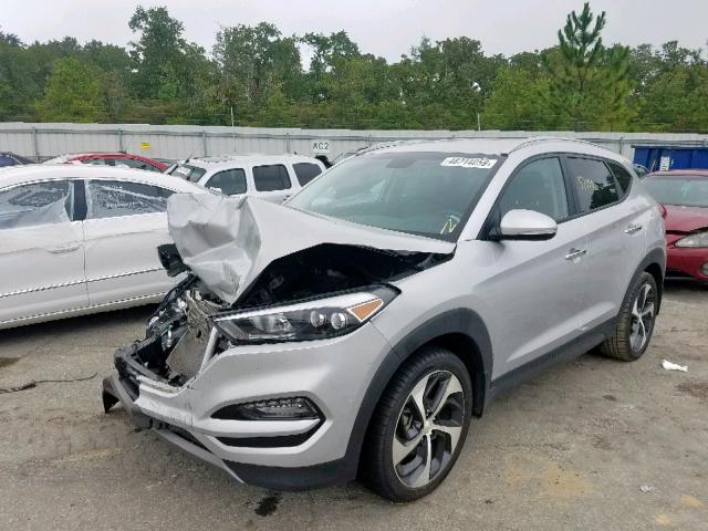 KM8J33A2XGU190353 - 2016 HYUNDAI TUCSON LIM GRAY photo 2