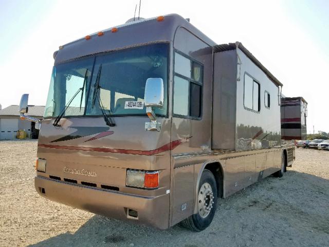 4U7B6EV1121102463 - 2002 COUNTRY COACH MOTORHOME INTRIGUE BROWN photo 2