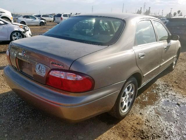 1YVGF22C225301272 - 2002 MAZDA 626 LX BROWN photo 4