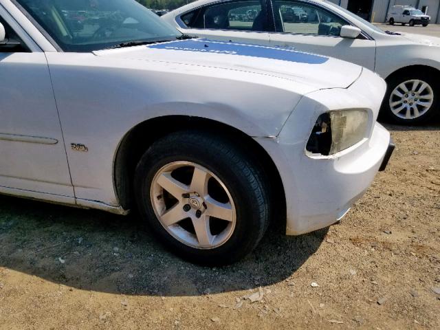 2B3CA3CV4AH263545 - 2010 DODGE CHARGER SX WHITE photo 10