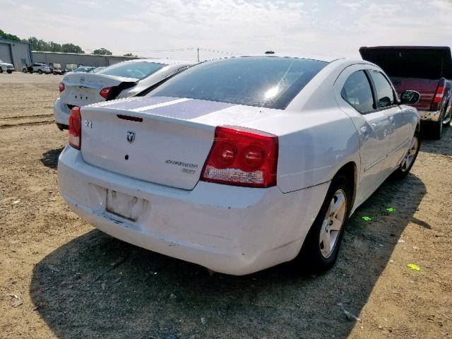 2B3CA3CV4AH263545 - 2010 DODGE CHARGER SX WHITE photo 4