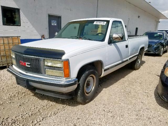 1GTFC24K7LE554457 - 1990 GMC SIERRA C25 WHITE photo 2