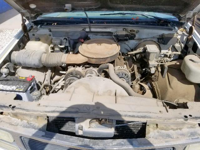 1GTFC24K7LE554457 - 1990 GMC SIERRA C25 WHITE photo 7