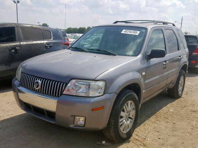 4M2YU91157KJ18363 - 2007 MERCURY MARINER LU GRAY photo 2