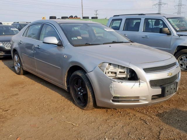 1G1ZH57BX8F277793 - 2008 CHEVROLET MALIBU 1LT 银色 照片 1