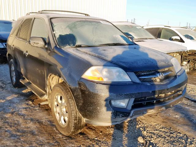 2HNYD18691H002942 - 2001 ACURA MDX TOURIN BLACK photo 1