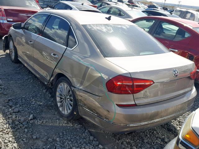 1VWBS7A3XGC029287 - 2016 VOLKSWAGEN PASSAT SE GOLD photo 3