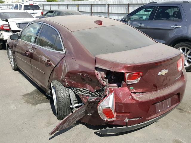 1G11C5SL6FF343541 - 2015 CHEVROLET MALIBU 1LT BURGUNDY photo 3