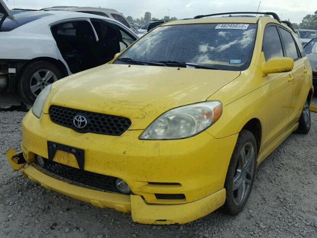 2T1KR32E94C307543 - 2004 TOYOTA COROLLA MA YELLOW photo 2