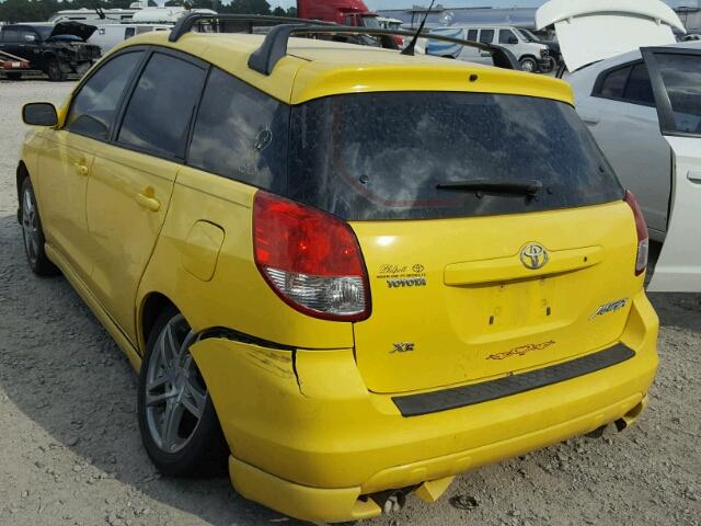 2T1KR32E94C307543 - 2004 TOYOTA COROLLA MA YELLOW photo 3